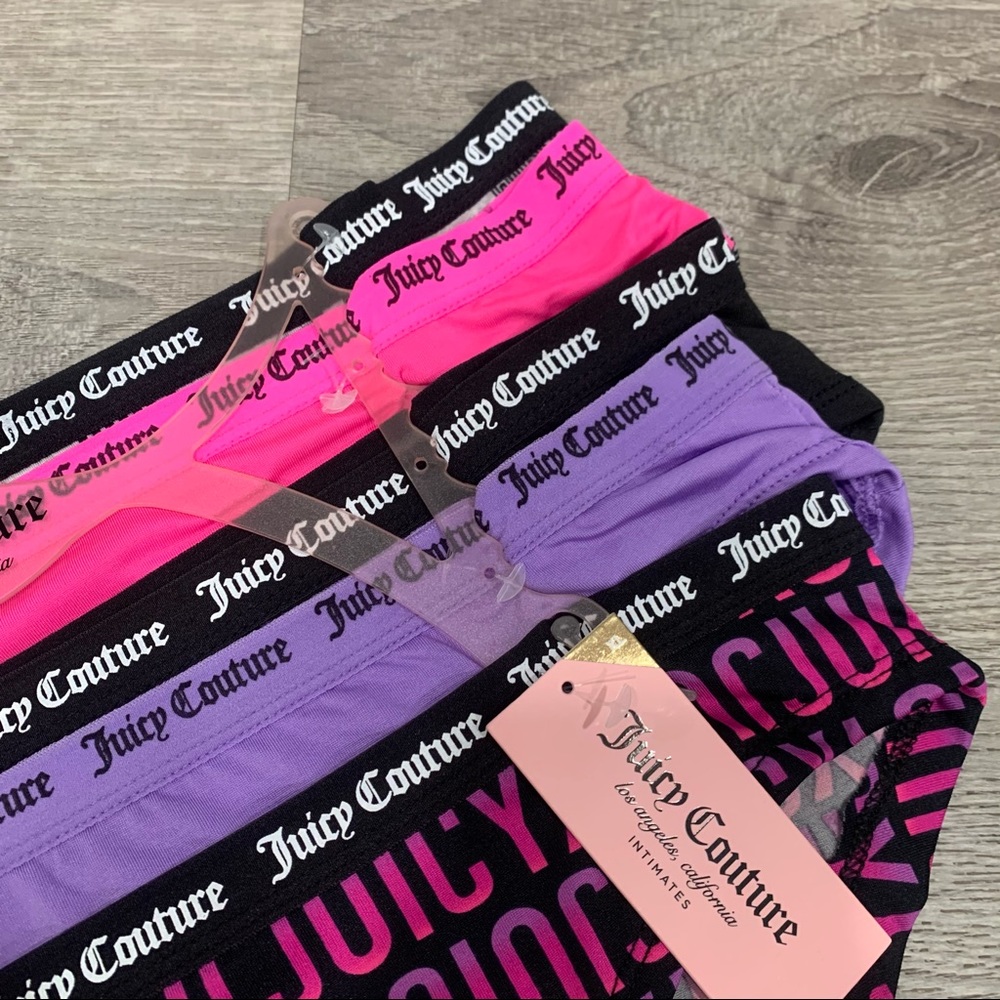 NWT Juicy Couture Cheeky Underwear Panties Undies - Picture 2 of 4